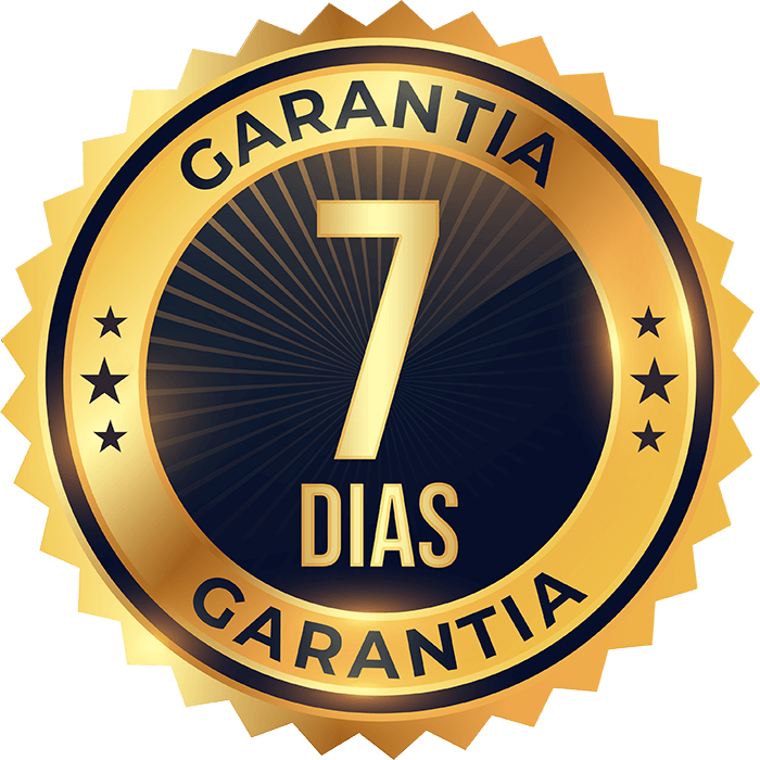 Selo de garantia tranquila de 7 dias