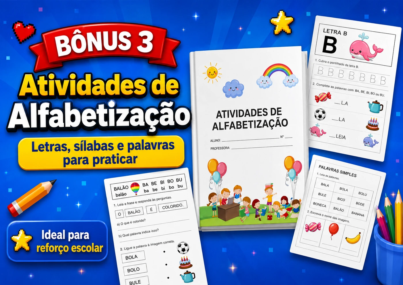 Atividades de alfabetização