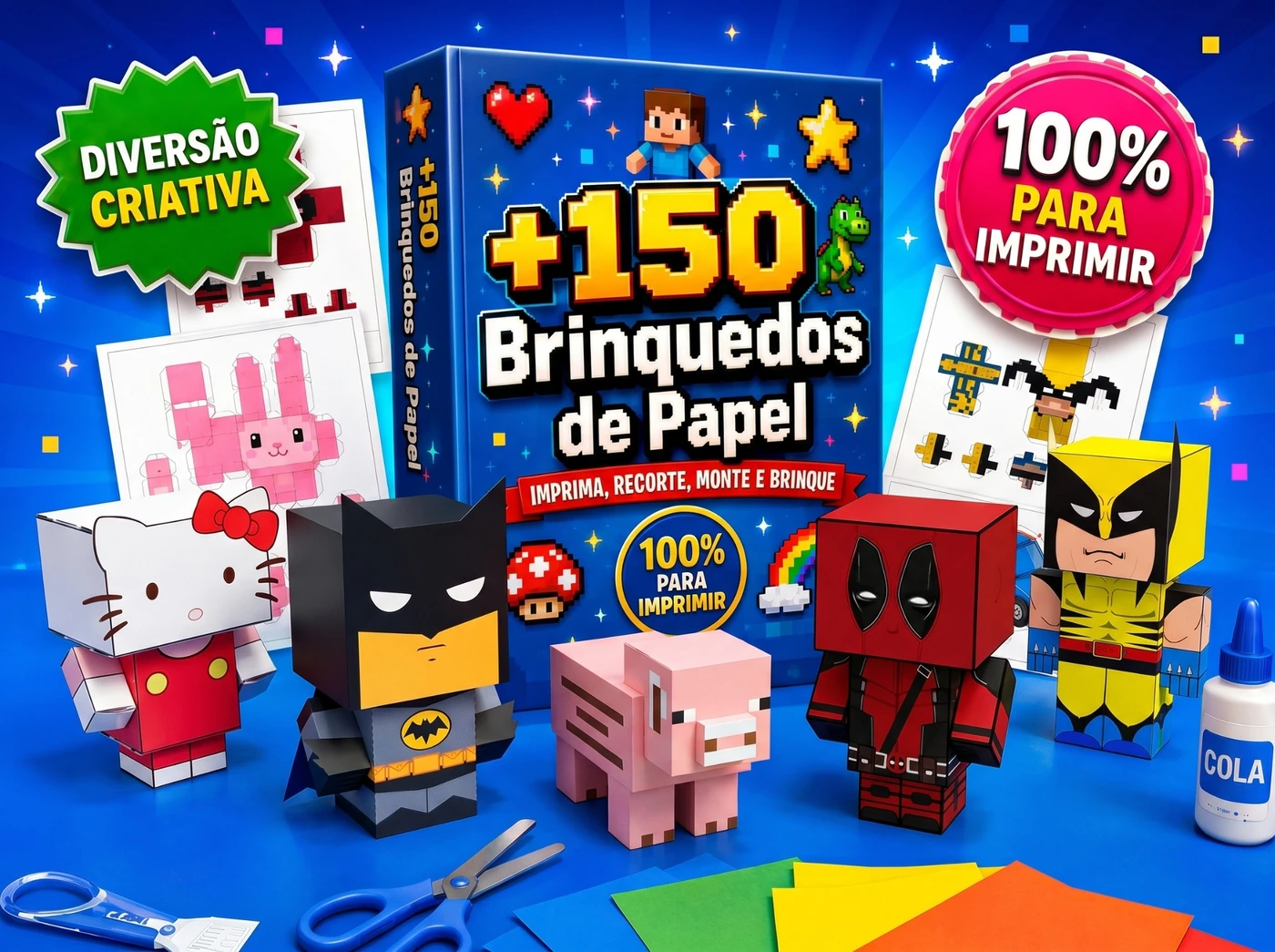 Brinquedos de papel