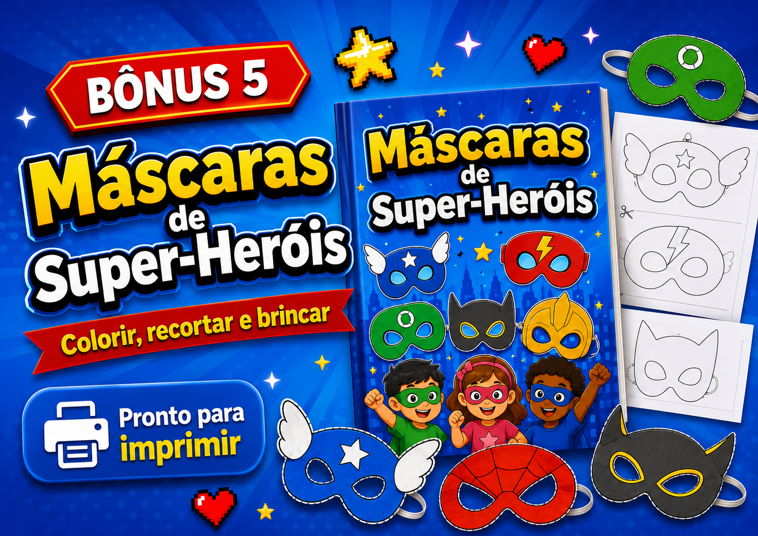 Máscaras para imprimir
