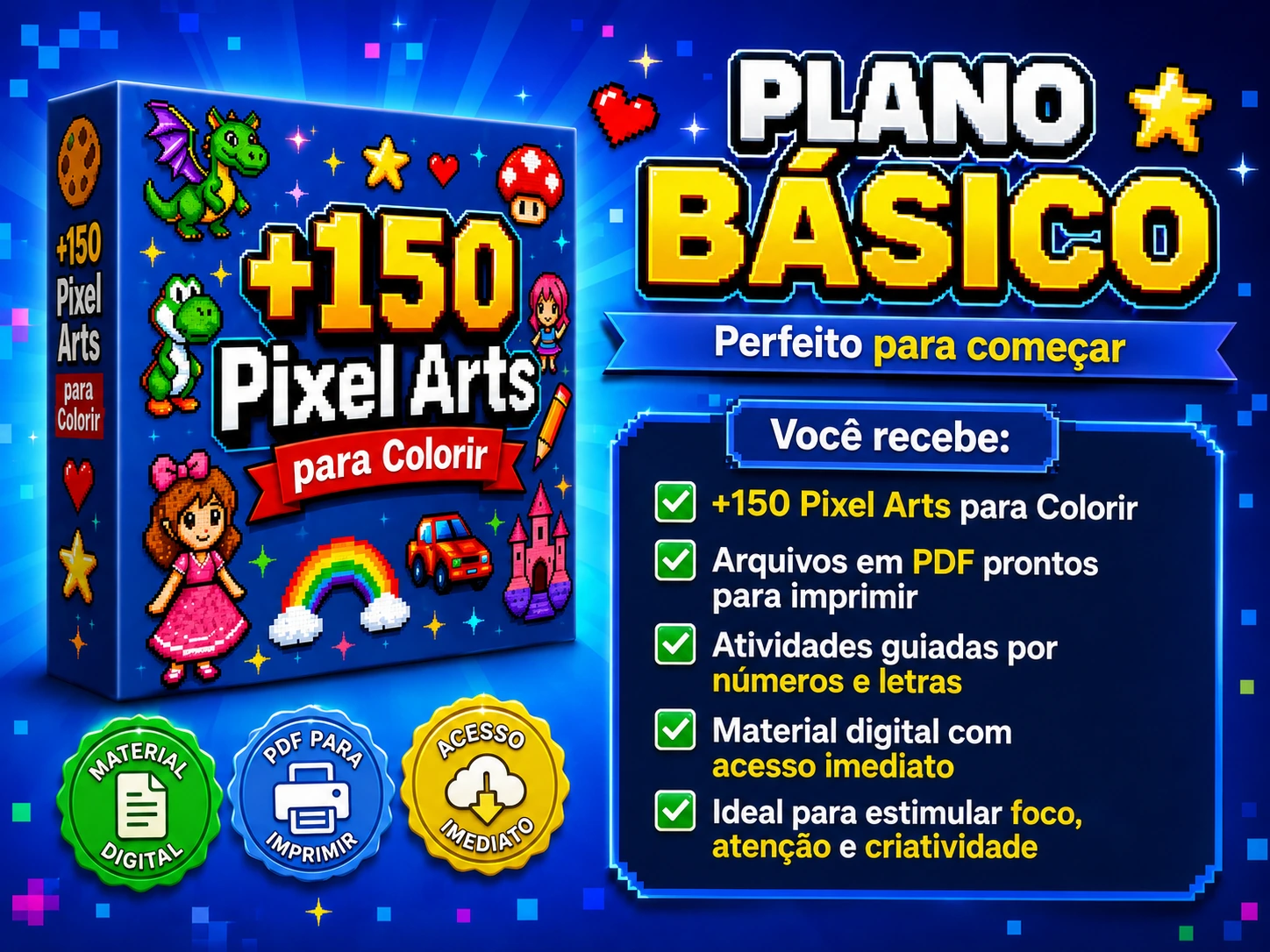 Plano básico PixelKids